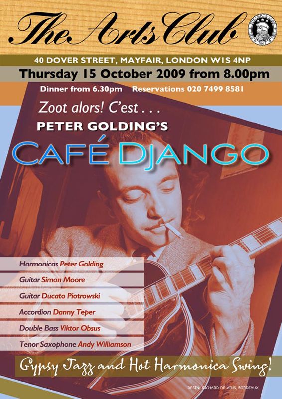 The Arts Club - Cafe Django
