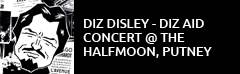 Diz Disley - Diz Aid Concert at The Halgmoon, Putney, London