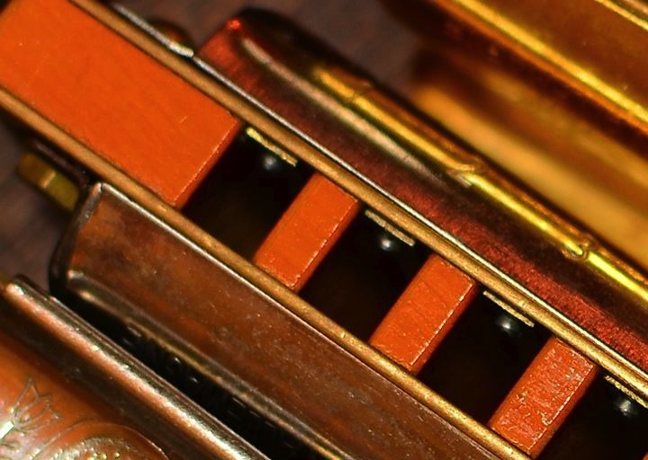 close up harmonica. ©Masaru Kishino Photography 2013. All rights reserved.