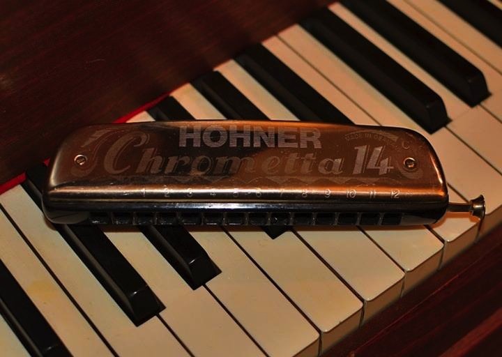 Hohner Chromatic Harmonica. ©Masaru Kishino Photography 2013. All rights reserved.